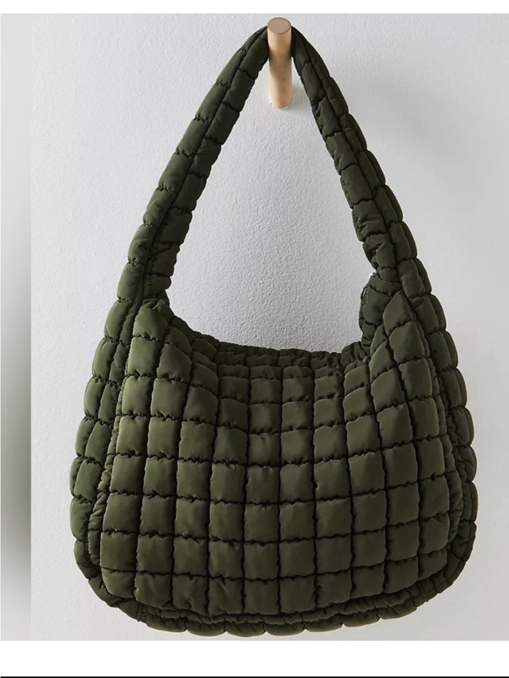 NWT FP Movement Quilted Carryall | Army